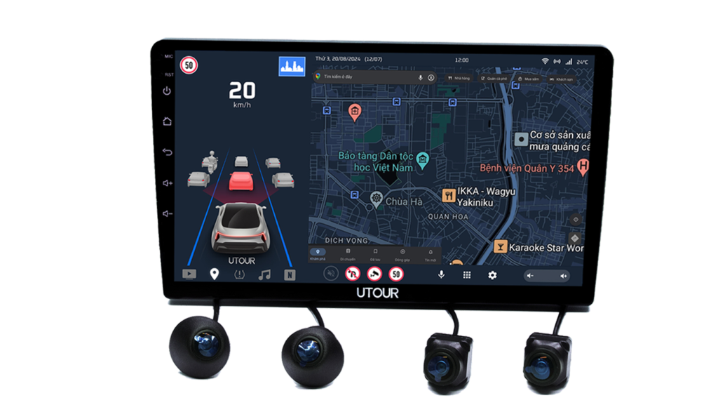 Màn hình liền Camera AI ADAS UTOUR US360-i2K