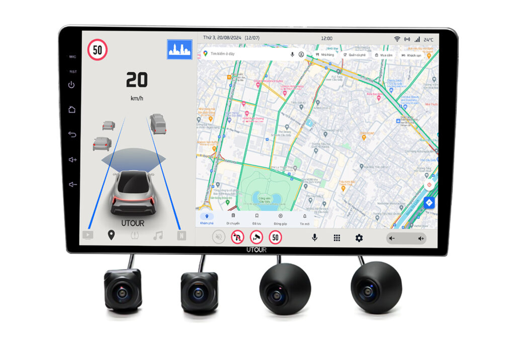 Màn hình liền Camera AI ADAS UTOUR US360-i1
