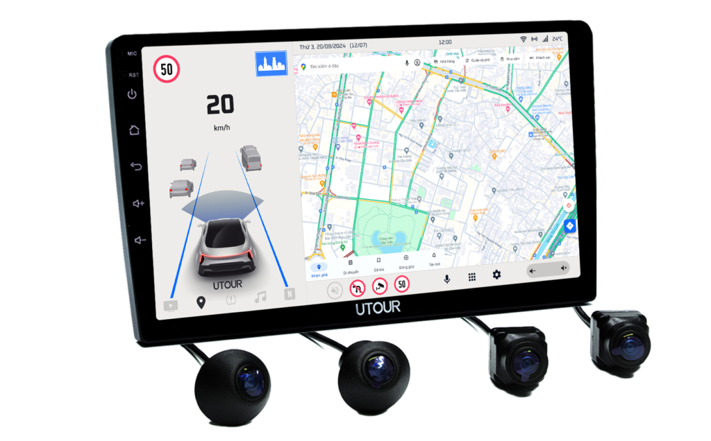 Màn hình liền Camera 360 AI ADAS UTOUR US360-i2K