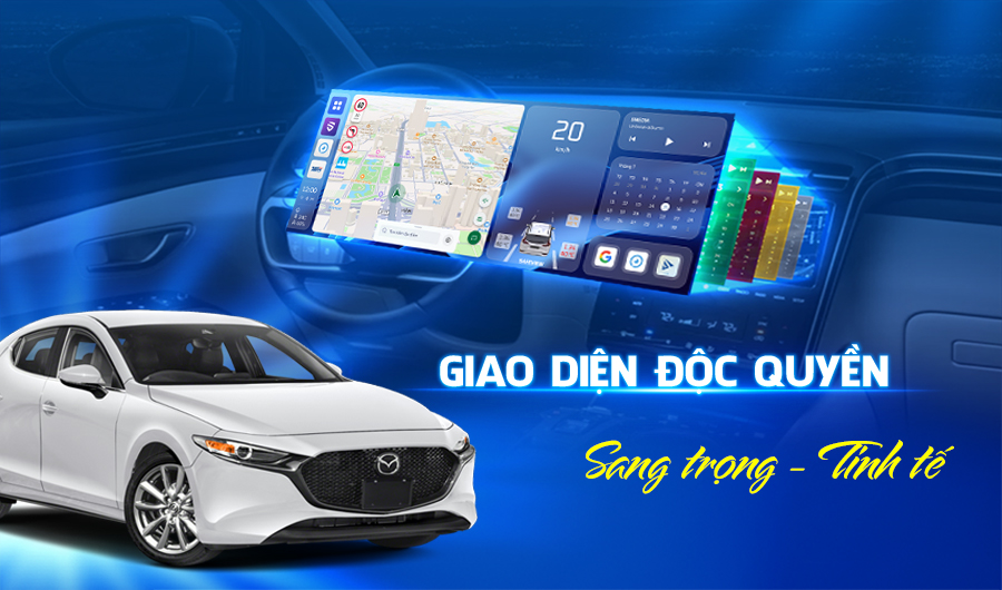 Màn hình Android Safeview dành riêng Mazda 3 2020+