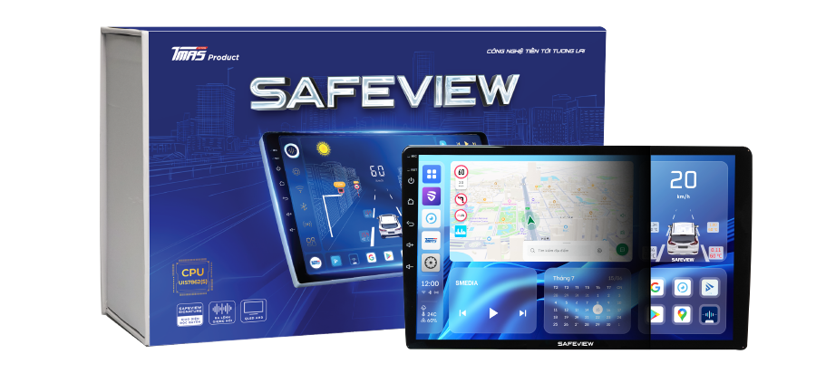 Màn hình Safeview Elegant - Màn Hình Android Cho Honda CRV