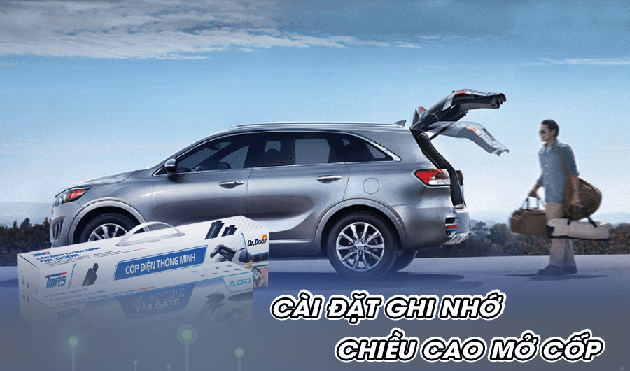 Lý do nên chọn Cốp Điện Thông Minh Dr. Door / AOD 