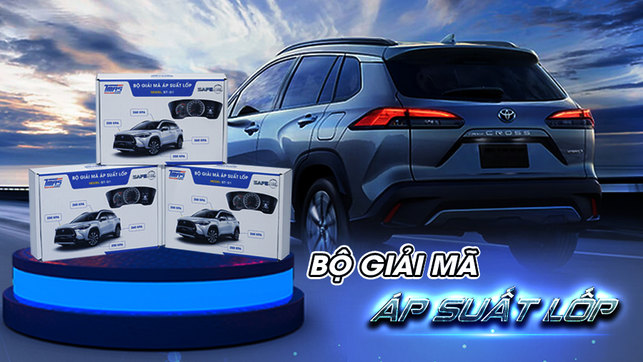 Bộ giải mã áp suất lốp cho toyota Cross