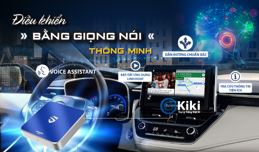 Trợ lý giọng nói KIKI AI và TMAS Assistant thông minh