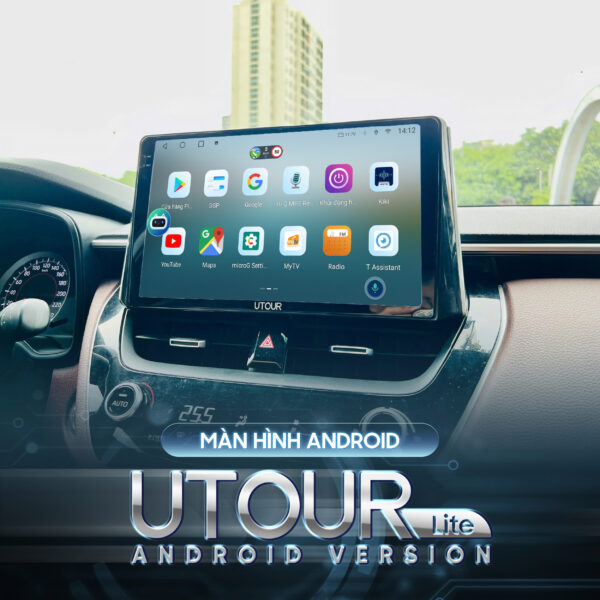 Màn hình Android UTOUR Lite US-i12 (12,3”) RAM 4GB, ROM 32GB