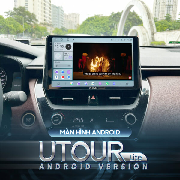 Màn hình Android UTOUR Lite US-i12 (12,3”) RAM 4GB, ROM 32GB