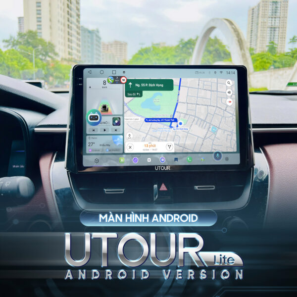 Màn hình Android UTOUR Lite US-i13 (13”) RAM 4GB, ROM 32GB